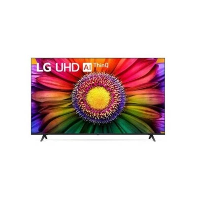 LG Smart TV 55" UHD 4K AI ThinQ 55UR80003LJ, HDR10 Pro, Gen6, WebO6, NUOVO - Immagine 1 di 4