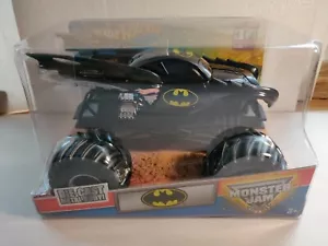Hot Wheels Monster Jam BATMOBILE 1/24 Die-Cast Metal Body (CosBman342) - Picture 1 of 12