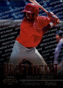 2011 Playoff Contenders Draft Ticket Artist's Proof #DT41 Roman Quinn /49