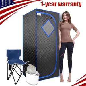 Personal Sauna Room Full Size Sojourner Portable Steam Sauna Tent Home Spa w/FCC - Picture 1 of 113