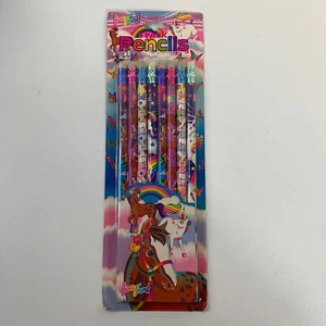 Lisa Frank Bleistift Set Regenbogen Pferde 8 Stück Vintage 1990er Einhorn Made In USA - Bild 1 von 12