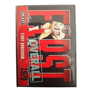2023 LEAF DRAFT FOOTBALL - PICK YOUR CARD (1-100) - RED