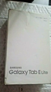 Samsung Galaxy Tab E Lite SM-T113 8GB, Wi-Fi, 7in white,8gb,Wi-Fi nicecondition - Picture 1 of 12