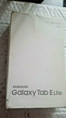 三星 Galaxy Tab E Lite SM-T113 8GB,WiFi,7英寸白色,8GB,WiFi nicecondition — 第 1/4 张图片