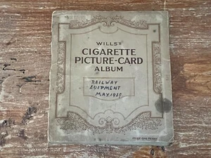 Will's Cigarette Cards Complete in Album - Railway Equipment 1939 - Picture 1 of 14