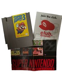 Super Mario Bros. 3 (Nintendo NES, 1985) Game Cartridge Only + Extra