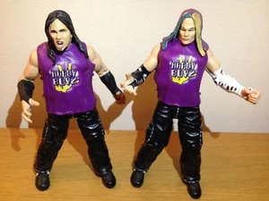 RARE WWF/WWE Hardy Boyz Jeff Hardy and Matt Hardy Team Xtreme Wrestling figures - Picture 1 of 2