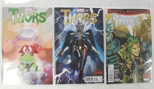 Secret Wars THORS #3 Regular + Ryu Moto Anime/Manga Frog + Keown Storm Variants