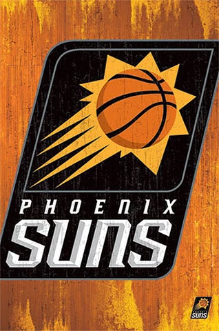 PHOENIX SUNS Official NBA Basketball Team Logo 22x34 Wall POSTER Cover