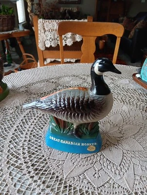 Vintage Ezra Brooks 1975 Collectible  Decanter  "Great Canadian Honker" EMPTY - Image 1 of 4