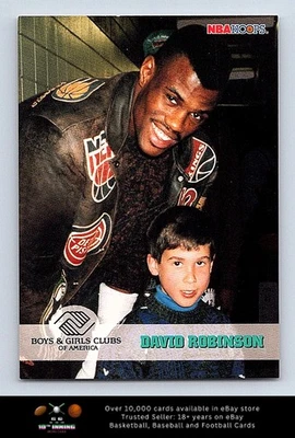 1993-94 Hoops BASKETBALL #291 David Robinson - Image 1 of 2