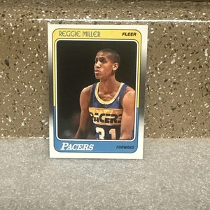 💥HOF💥REGGIE MILLER 1988💥FLEER💥SHARP CORNERS💥& SURFACE - Picture 1 of 7