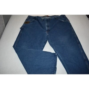 Wrangler Riggs Blue Jeans Workwear Mens Size 50 x 30 Straight Fit Cotton - Picture 1 of 8