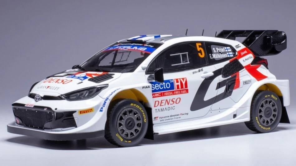 TOYOTA GR YARIS WRC N.5 RALLY FINLAND 2024 PAJARI-MALKONEN 1:18 - Immagine 1 di 1