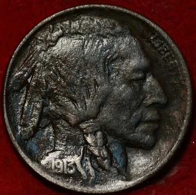 1913-D Type I Denver Mint Buffalo Nickel - Image 1 of 2
