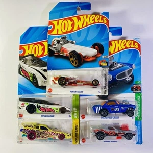 Hot Wheels 1:64 Drag Racing Cars Supercharged Funny Car Dodge Volvo Free Postage - Picture 1 of 16