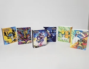 Pokémon Mini Portfolio Lot 6 Binders  Featuring Variety Of Pokémon - Picture 1 of 3