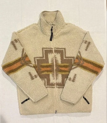 Pendleton Fleece Boa Jacket L Bayflow Mens Outerwear - Image 1 of 4