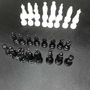 Renaissance Schachfiguren 1959 Vintage Schachspiel komplett E. S. Lowe - Bild 1 von 9