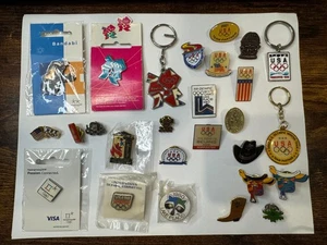 Olympic Pin Lot - '80 '88 '96 '00 '01 '02 '06 '08 '10 '12 '18 - Picture 1 of 13