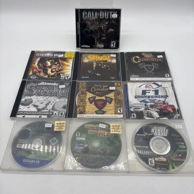 Lot of 10 Microsoft PC Games - Various Condition - Untested - Image 1 of 4
