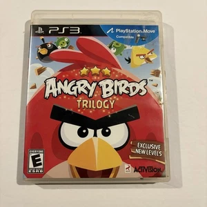 Angry Birds Trilogy Sony PlayStation 3 2012 Completo PS3 CIB Probado - Imagen 1 de 4