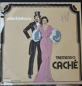 Celia Cruz & Johnny Pacheco " Celia & Johnny: Tremendo Caché" Vinyl Record LP - Picture 1 of 4
