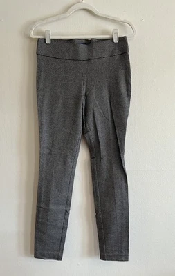 Calça skinny Apt 9 Brynn tamanho 6 preta branca - usada uma vez - Imagem 1 de 4