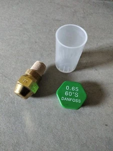 Gicleur fioul DANFOSS 0,65 60°S LE Débit 0.65 USgal/h angle 60° Type S LE - Imagen 1 de 2