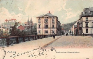 Deutschland - MARBURG - Partie mit der Elisabeth-Brücke - Picture 1 of 2