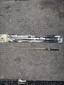 Sears Craftsman USA Nos 6” Slim Taper File Slim 31274 New - Picture 1 of 12