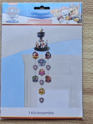 Paw Patrol Aventuras Cachorro Perro Niños Fiesta de Cumpleaños Colgante Cuerda Decoración Foto 1 de 2