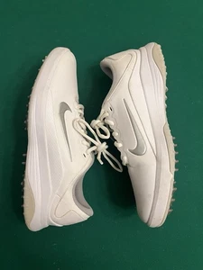 Nike Vapor Pure Platinum Women Size 9 White Silver Golf Shoe Sneakers AQ2324-100 - Picture 1 of 17