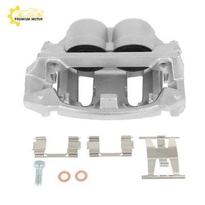 Pinzas de freno delanteras con soporte derecho para 99-03 Ford F-150 02 Lincoln Blackwood Foto 1 de 4