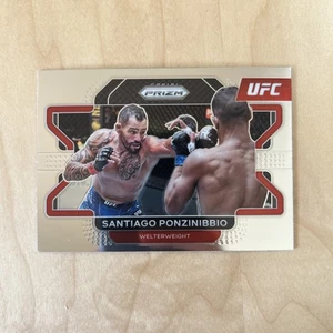2022 Panini Prizm UFC - Santiago Ponzinibbio #50 - Picture 1 of 2