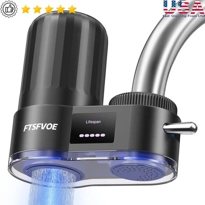 6 Stage Water Filter UV Blue Light Sterilization LED Easy Install Faucet Filter - Image 1 of 4