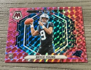 Bryce Young Rookie 2023 Panini Mosaic NFL Debut Camo Pink Mosaic Prizm #ND-2 - Bild 1 von 2