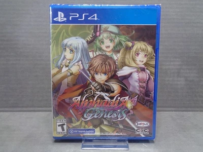 Alphadia Genesis (PS4 / Sony PlayStation 4, 2021) Limited Run #412 - New! - Image 1 of 4