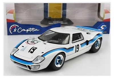 Solid 1803006 Ford USA - GT40 MKI No. 19 Angola Championship 1973 - White 2 Tone - Image 1 of 2