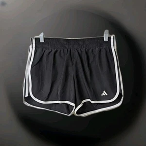 Adidas Marathon 20 pantaloncino running donna nero medio nuovo con etichetta - Foto 1 di 6