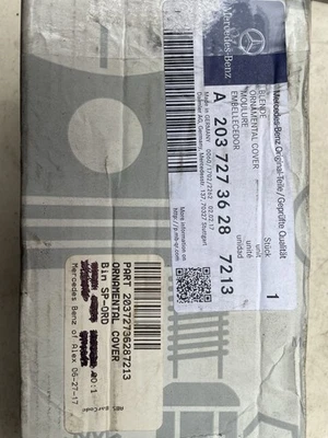 Manija de puerta interior delantera derecha mercedes-benz clase w203 clase c nueva a2037273628 nueva de stock Foto 1 de 3