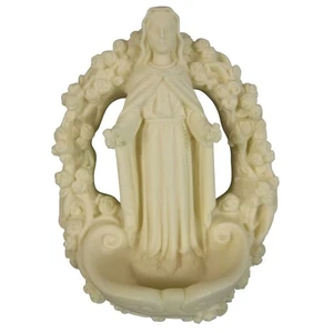 Roman Inc Madonna mit Rosenschrift 43440 Jungfrau Maria Faro 6" hoch Vintage 1992 - Bild 1 von 5