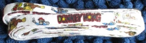 Vintage DONKEY KONG SHOE LACES, 1 pair, 40" long / new~RARE Hard to Find! - Bild 1 von 3