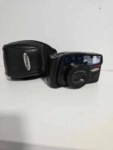 Appareil photo compact Samsung AF Zoom 1050 35mm vintage avec étui testé - Photo 1 sur 3