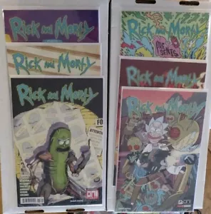 Lot Of Six Rick And Morty Comics From Oni Press - Picture 1 of 13