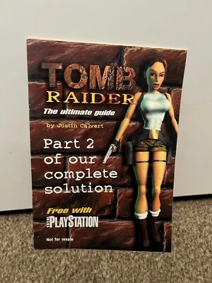 Tomb Raider The Ultimate Guide Paperback From Total PlayStation Rare Collectors - Image 1 of 2