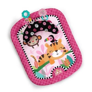 Bright Starts Wild Whimsy Pretty In Pink - Baby Tummy Time & Prop Mat - Imagen 1 de 4
