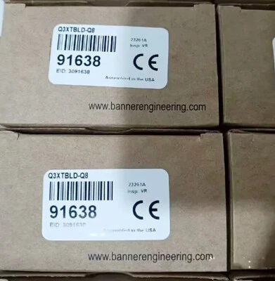 PPAQIAOZ 1PCS New In Box BANNER Q3XTBLD-Q8 Sensor Fast Shipping #P