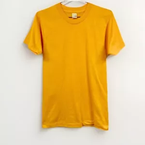 Camiseta básica vintage de estrellas con pantalla amarilla pequeña de una sola puntada - Imagen 1 de 8