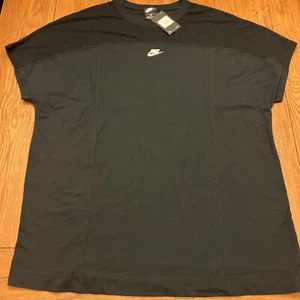 NWT Women's Nike Black Shirt Size 3XL - Picture 1 of 5